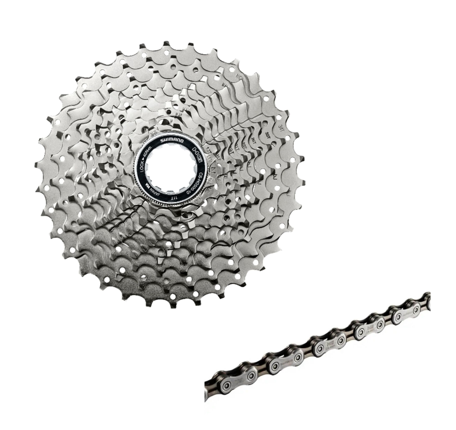 Shimano Tiagra 10 speed Cassette Ketting combi